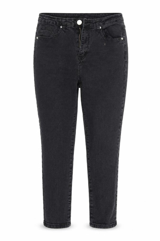 Womens UK Size 14 Boohoo Slim Fit Skinny Black Jeans