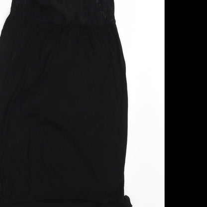 Miss Selfridge Womens Black   T-Shirt Dress  Size 10