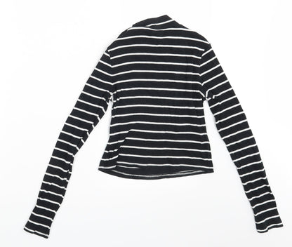 Womens UK Size S Divided Black Pullover Jumper