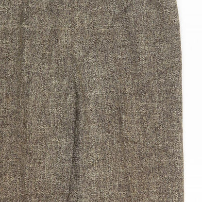 Womens UK Size One Size Dunnes Stores Regular Fit Dress Pants Beige Trousers