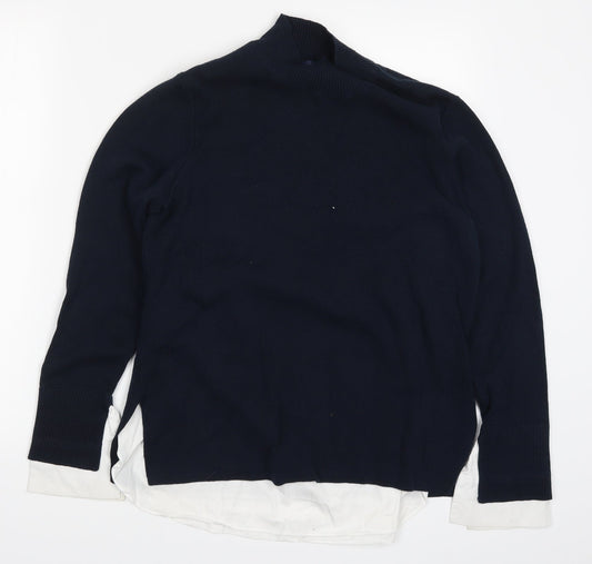 Womens UK Size 12 NEXT Blue Pullover Jumper
