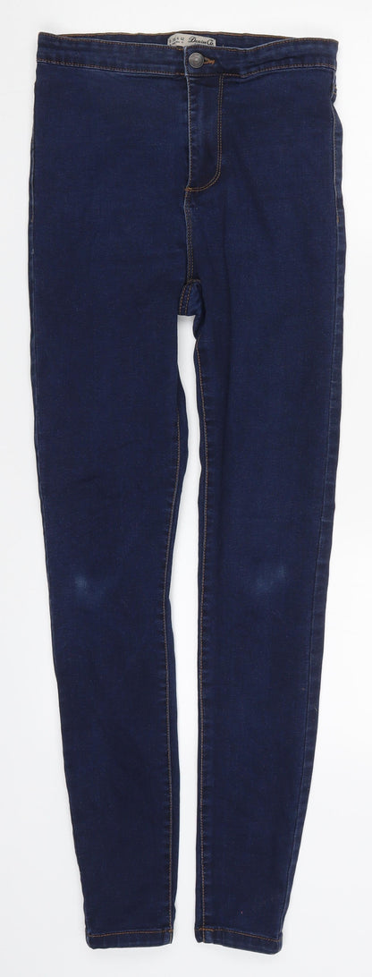 Denim Co Womens Blue  Denim Skinny Jeans Size 10 L28.5 in
