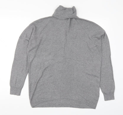 Womens UK Size XS H&M Grey Pullover Jumper