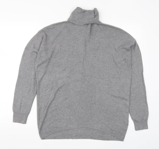 Womens UK Size XS H&M Grey Pullover Jumper