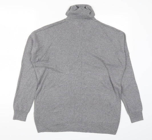 Womens UK Size XS H&M Grey Pullover Jumper