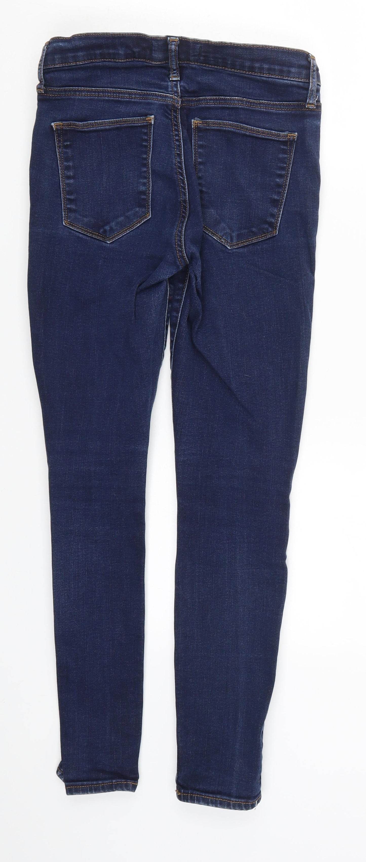 Gap Womens Blue  Denim Skinny Jeans Size 26 in L25 in
