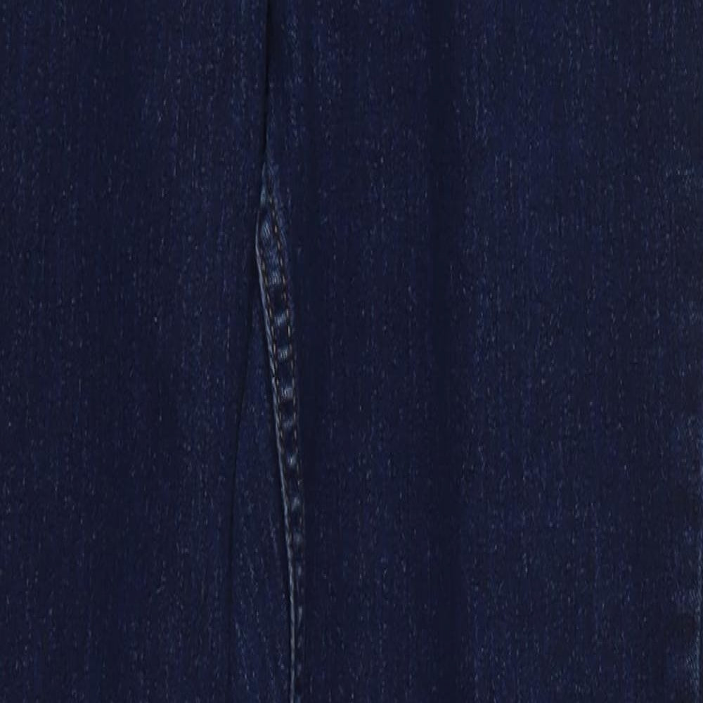 Womens UK Size 27 in H&M Regular Fit Skinny Blue Jeans