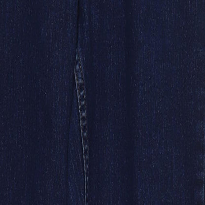 Womens UK Size 27 in H&M Regular Fit Skinny Blue Jeans