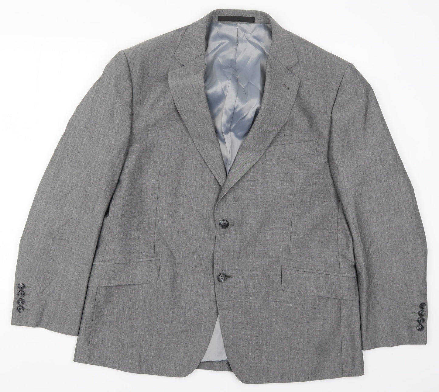 Mens UK Size 44 Marks and Spencer Regular Grey Suit Jacket
