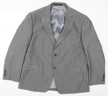 Mens UK Size 44 Marks and Spencer Regular Grey Suit Jacket
