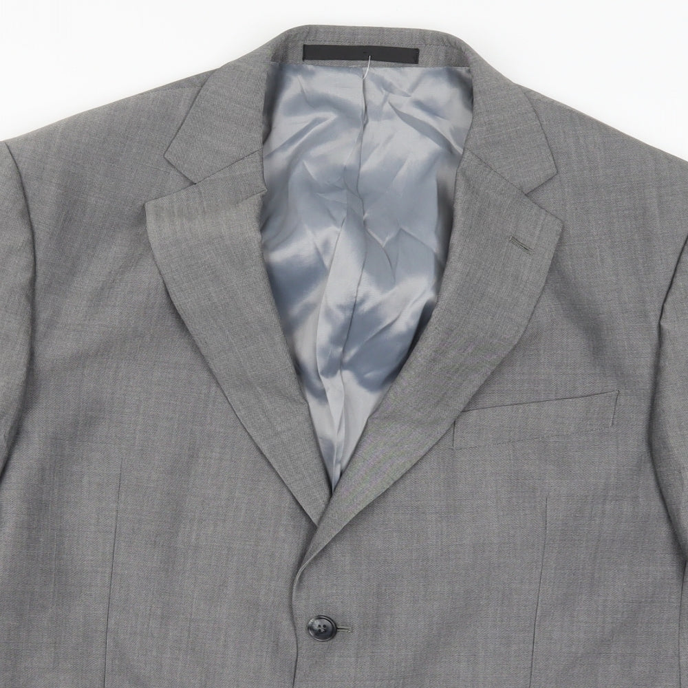 Mens UK Size 44 Marks and Spencer Regular Grey Suit Jacket