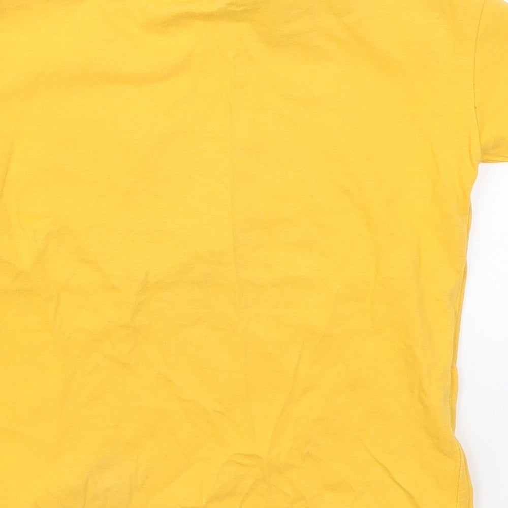 Pir Pir Boys Yellow   Basic T-Shirt Size 7-8 Years  - eLescott Denim Sport