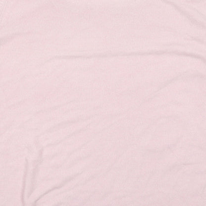 M&S Woman Womens Pink  Knit Pullover Jumper Size 14