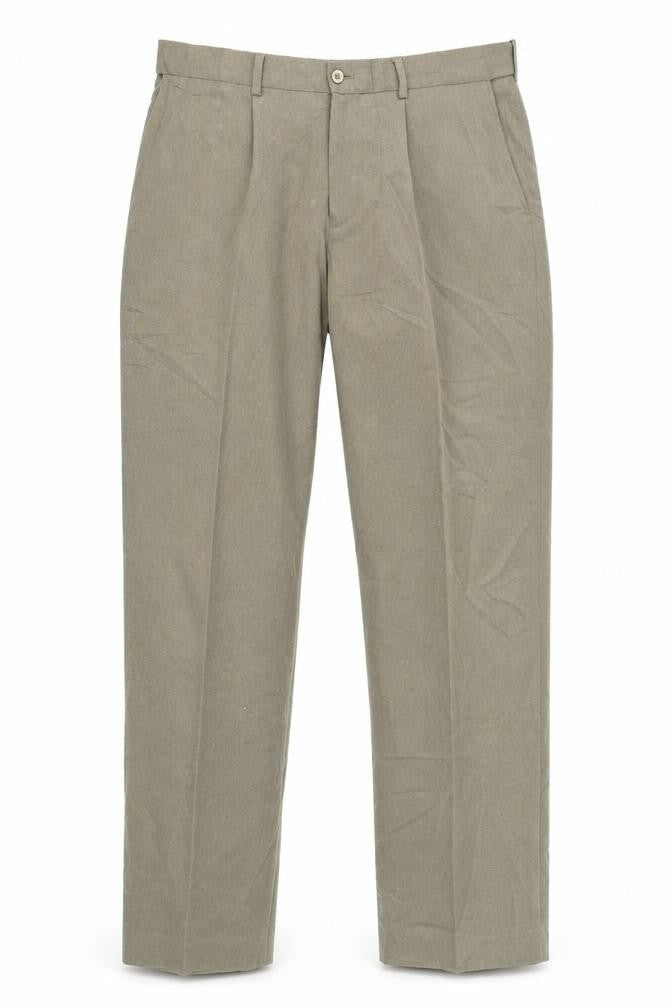 Mens UK Size 36 in Jack Reid Regular Fit Dress Pants Brown Trousers