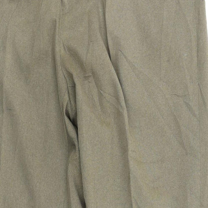 Jack Reid Mens Brown   Dress Pants Trousers Size 36 in L21 in