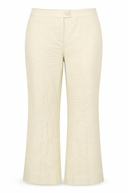 Womens UK Size 12 Marks & Spencer Regular Fit Dress Pants Beige Trousers