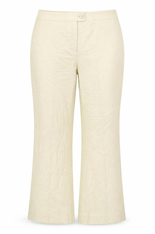 Womens UK Size 12 Marks & Spencer Regular Fit Dress Pants Beige Trousers
