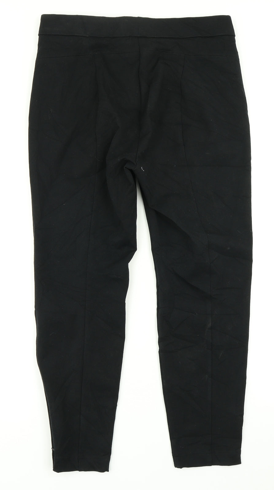 M&S Collection Mens Black   Dress Pants Trousers Size 16 L23 in