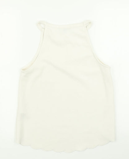 Womens UK Size 8 New Look White Camisole Blouse