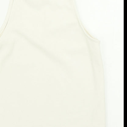 Womens UK Size 8 New Look White Camisole Blouse