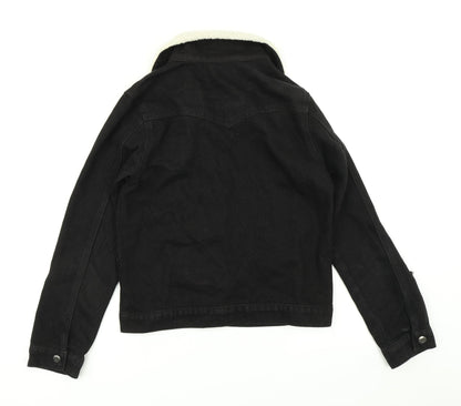 Womens UK Size 8 Boohoo Black Jacket