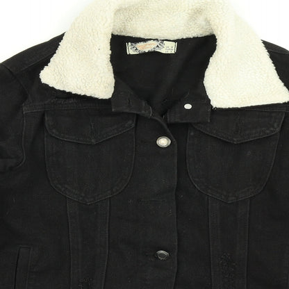 Womens UK Size 8 Boohoo Black Jacket