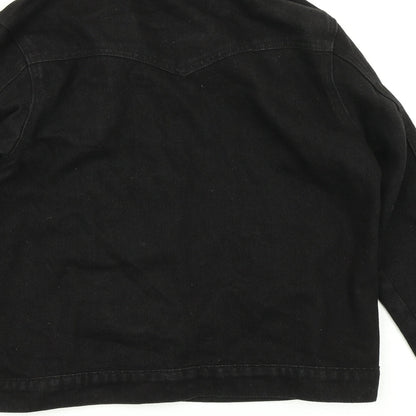 Womens UK Size 8 Boohoo Black Jacket