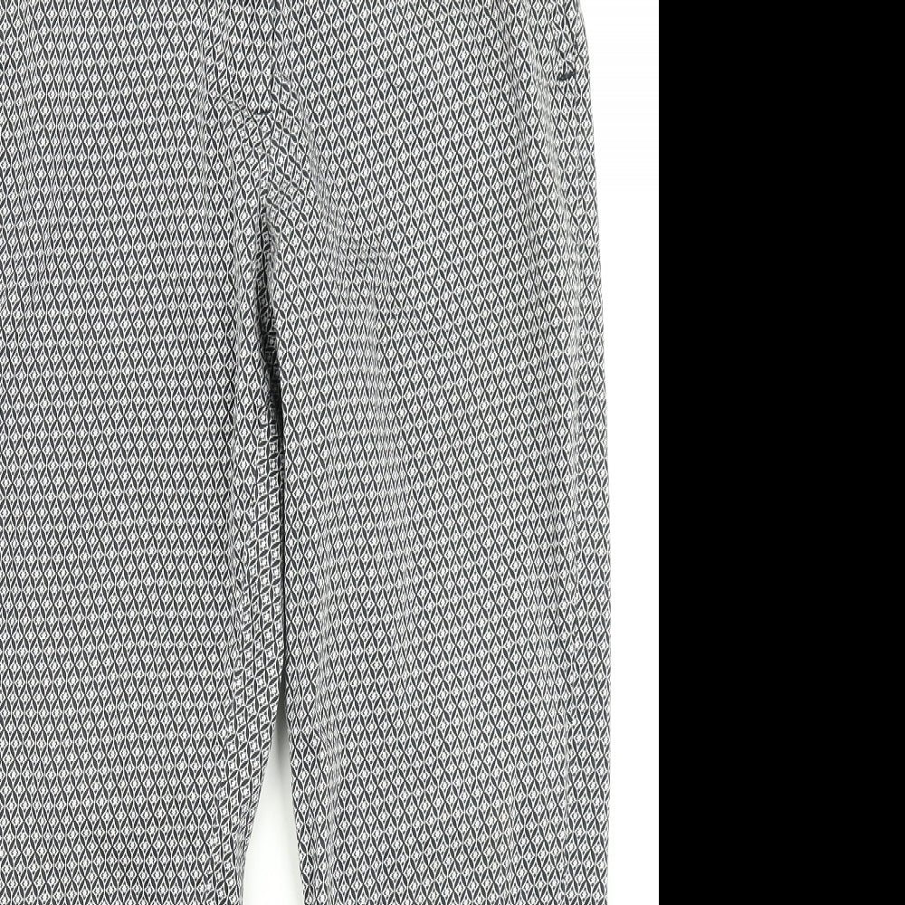 Womens UK Size 14 H&M Regular Fit  Black Trousers