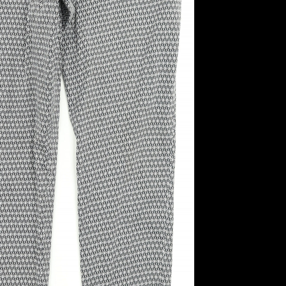 Womens UK Size 14 H&M Regular Fit  Black Trousers