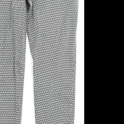 Womens UK Size 14 H&M Regular Fit  Black Trousers