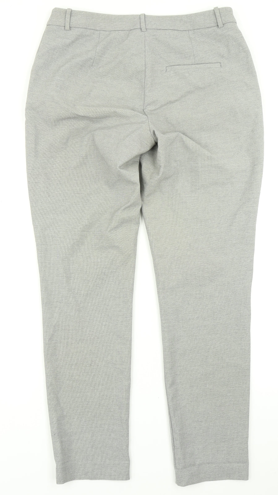 Womens UK Size 10 H&M Regular Fit  Grey Trousers