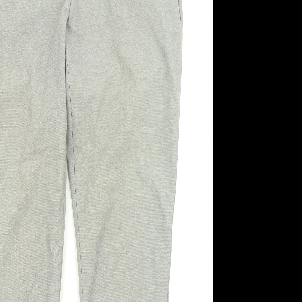 Womens UK Size 10 H&M Regular Fit  Grey Trousers