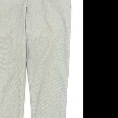 Womens UK Size 10 H&M Regular Fit  Grey Trousers