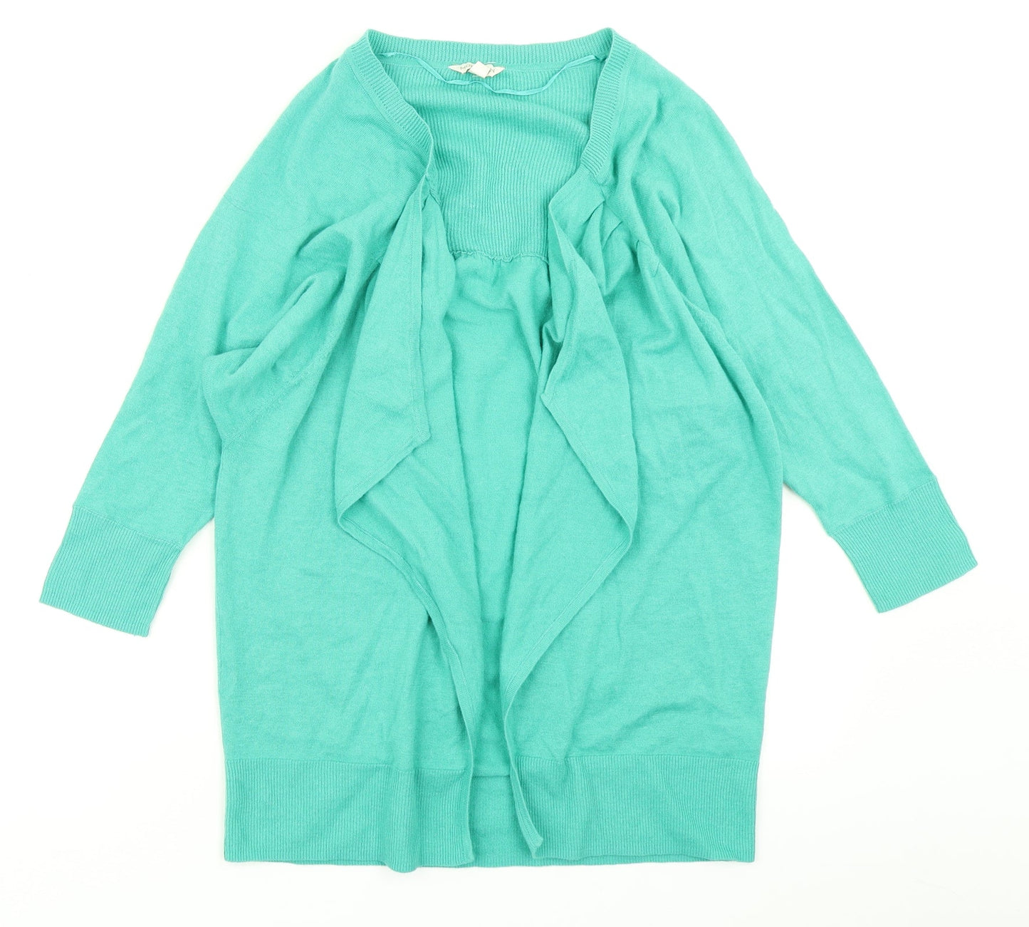 Womens UK Size S Monsoon Green Cardigan Jumper
