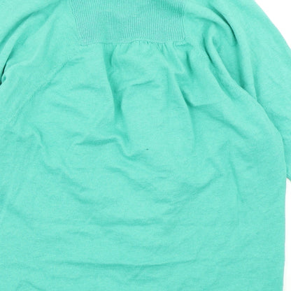 Womens UK Size S Monsoon Green Cardigan Jumper