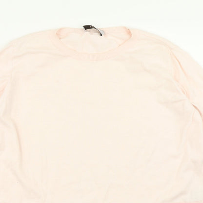 Womens UK Size 14 Per Una Pink Pullover Jumper