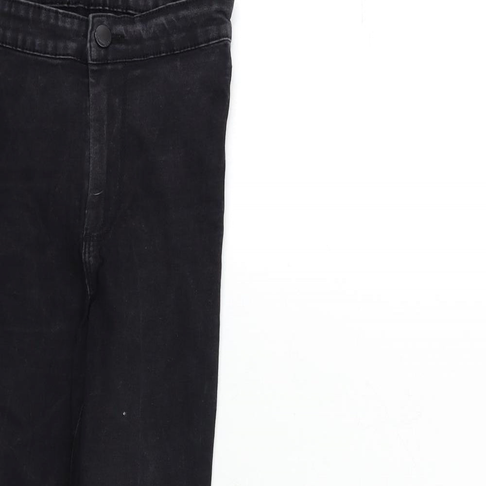 Denim & Co. Womens Black  Denim Skinny Jeans Size 6 L26 in