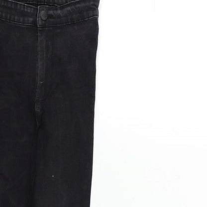 Denim & Co. Womens Black  Denim Skinny Jeans Size 6 L26 in