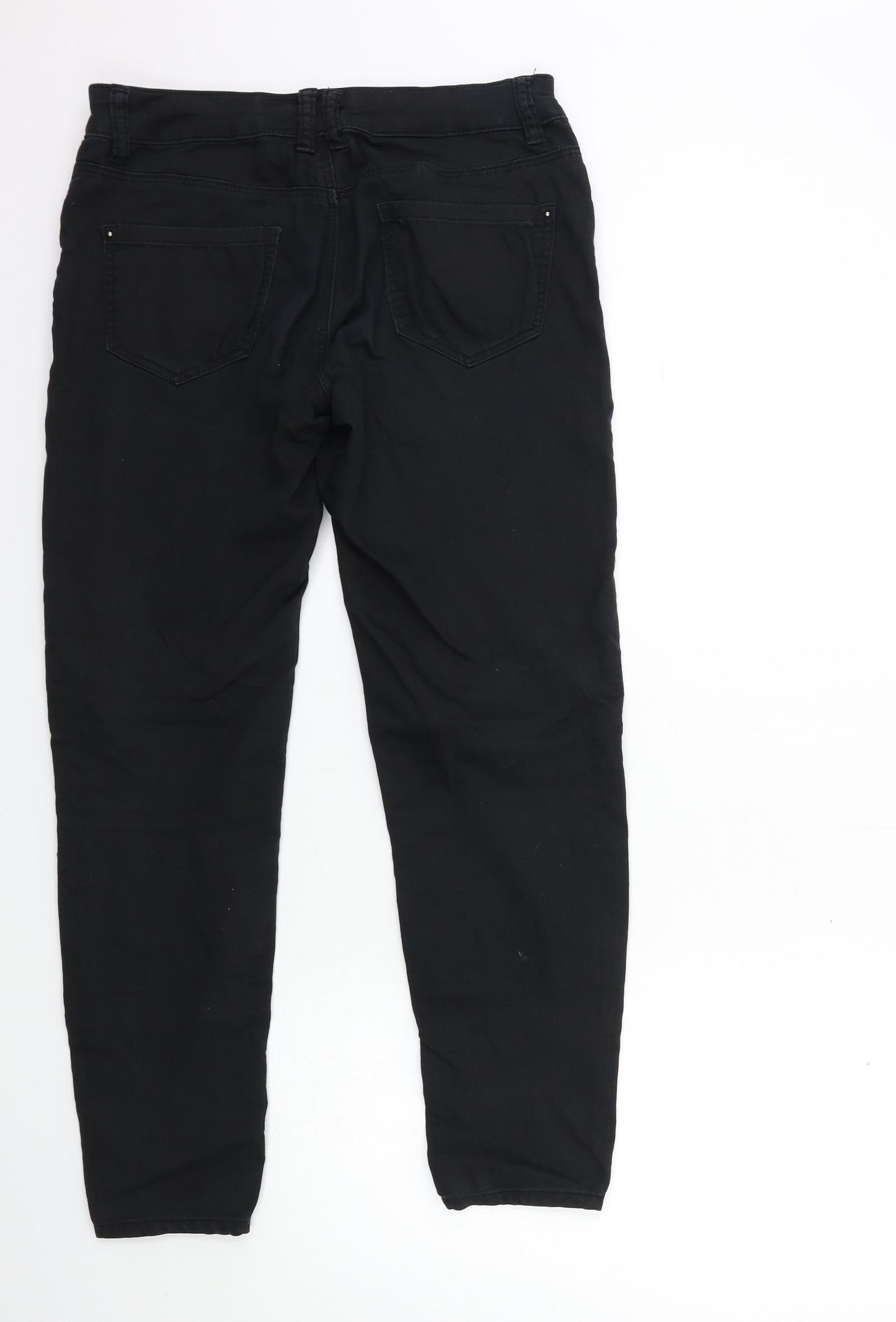 Womens UK Size 10 YES YES Regular Fit Skinny Black Jeans