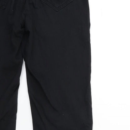 Womens UK Size 10 YES YES Regular Fit Skinny Black Jeans