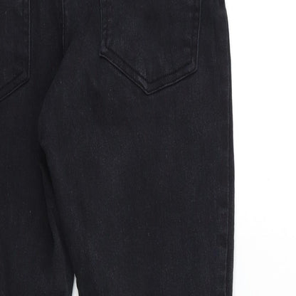 Denim & Co. Womens Black  Denim Skinny Jeans Size 14 L25 in