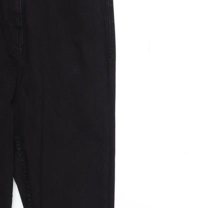 Nutmeg Womens Black  Denim Skinny Jeans Size 10 L29 in