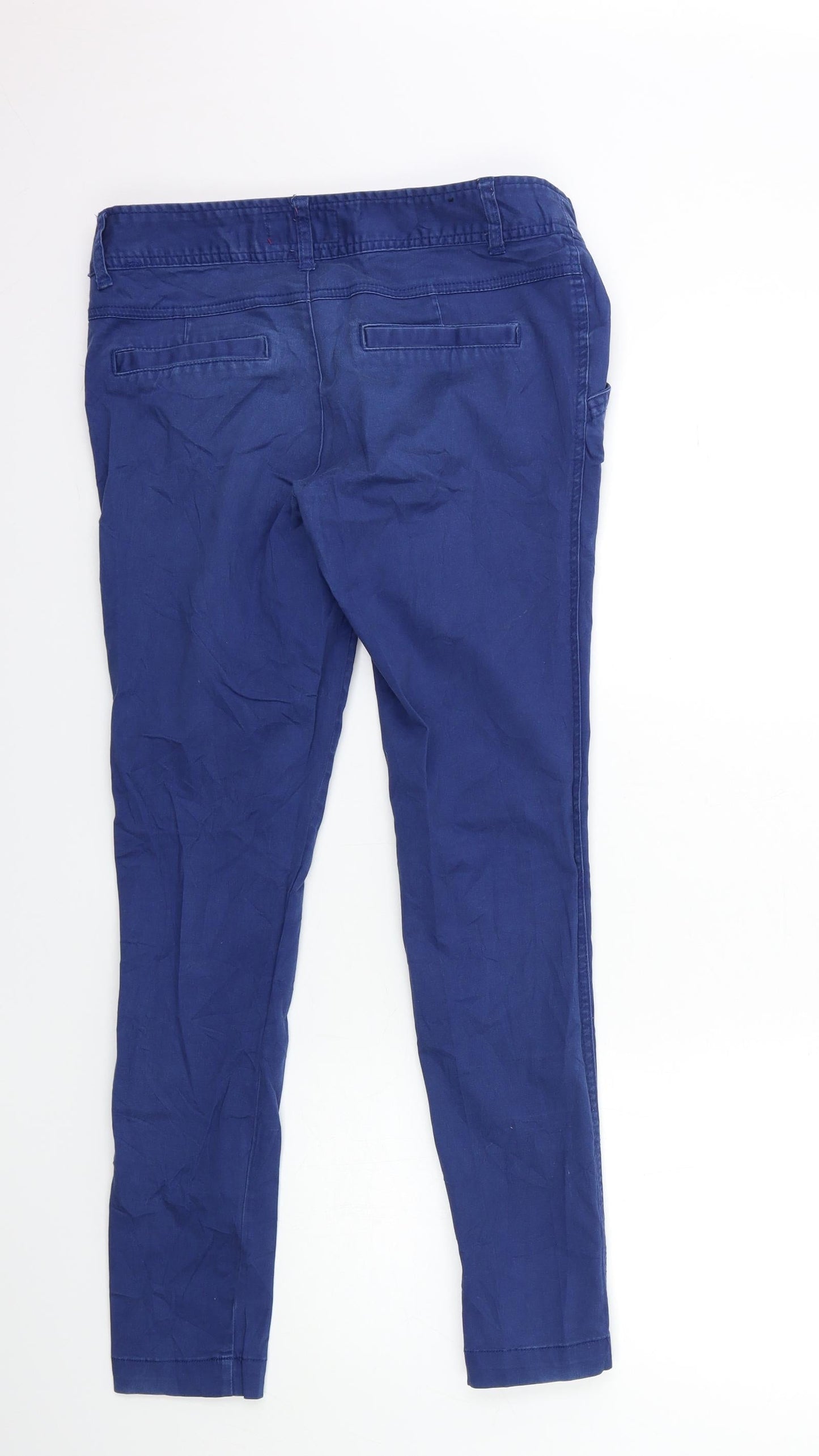 New Look Womens Blue   Trousers  Size 10 L29 in