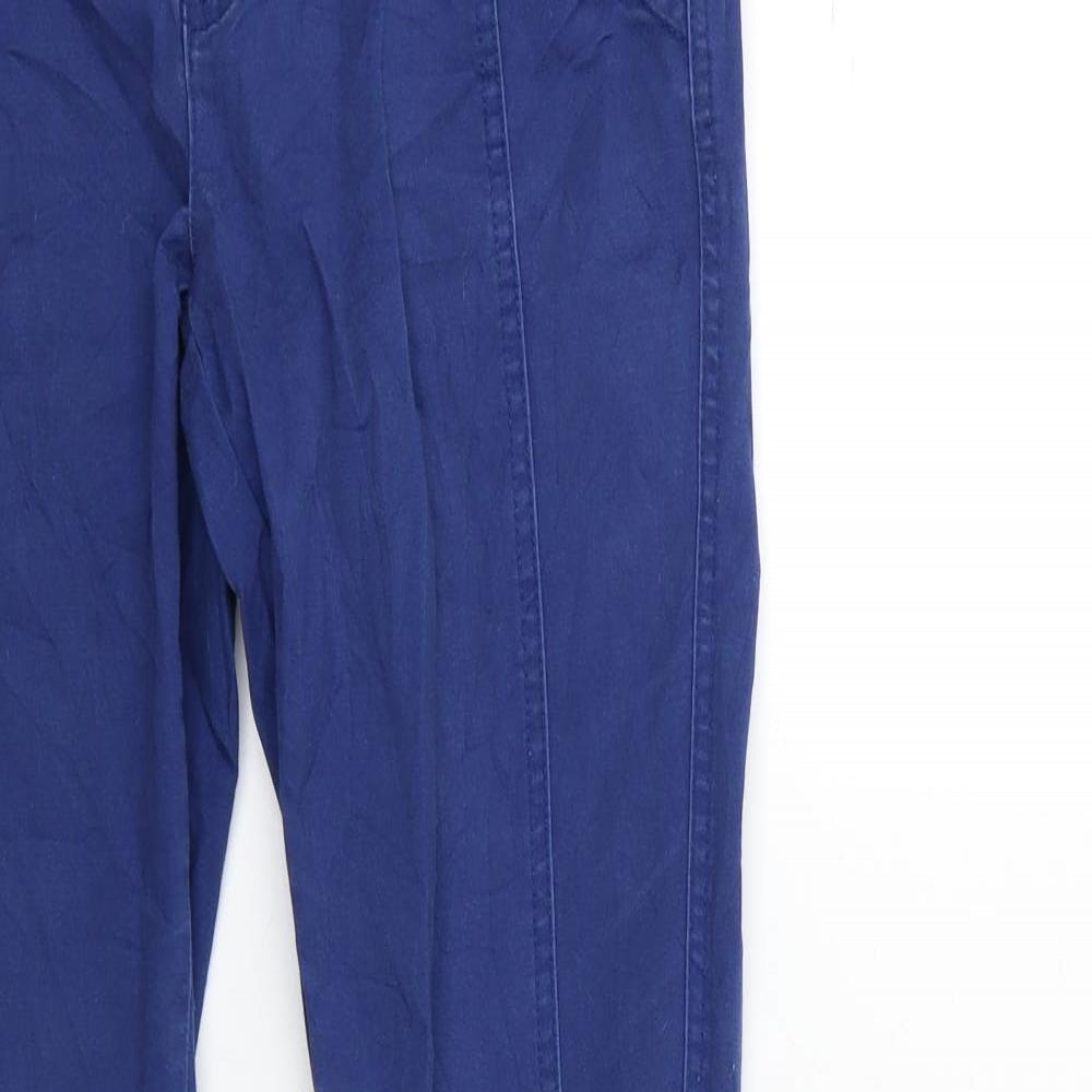 New Look Womens Blue   Trousers  Size 10 L29 in
