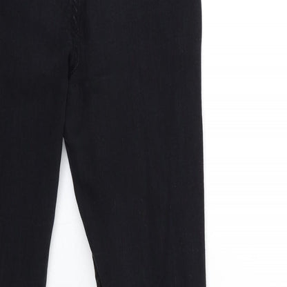 Denim & Co. Womens Black  Denim Skinny Jeans Size 10 L29 in