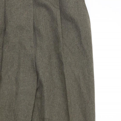 Canda Womens Brown  Rayon Trousers  Size 20 L27 in