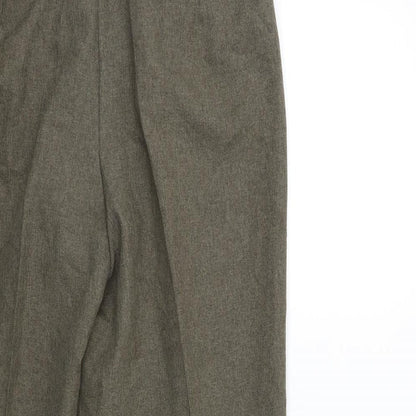 Canda Womens Brown  Rayon Trousers  Size 20 L27 in