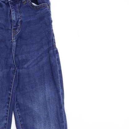 Denim & Co. Womens Blue  Denim Skinny Jeans Size 23 in L30 in