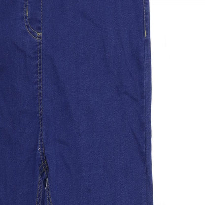Boohoo Womens Blue  Denim Jegging Jeans Size 34 in L26 in