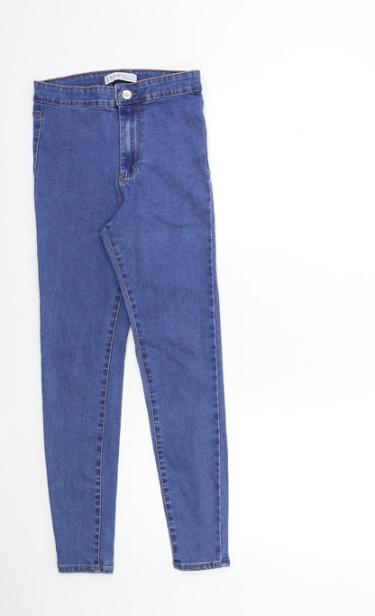 Denim & Co. Womens Blue  Denim Skinny Jeans Size 8 L26 in